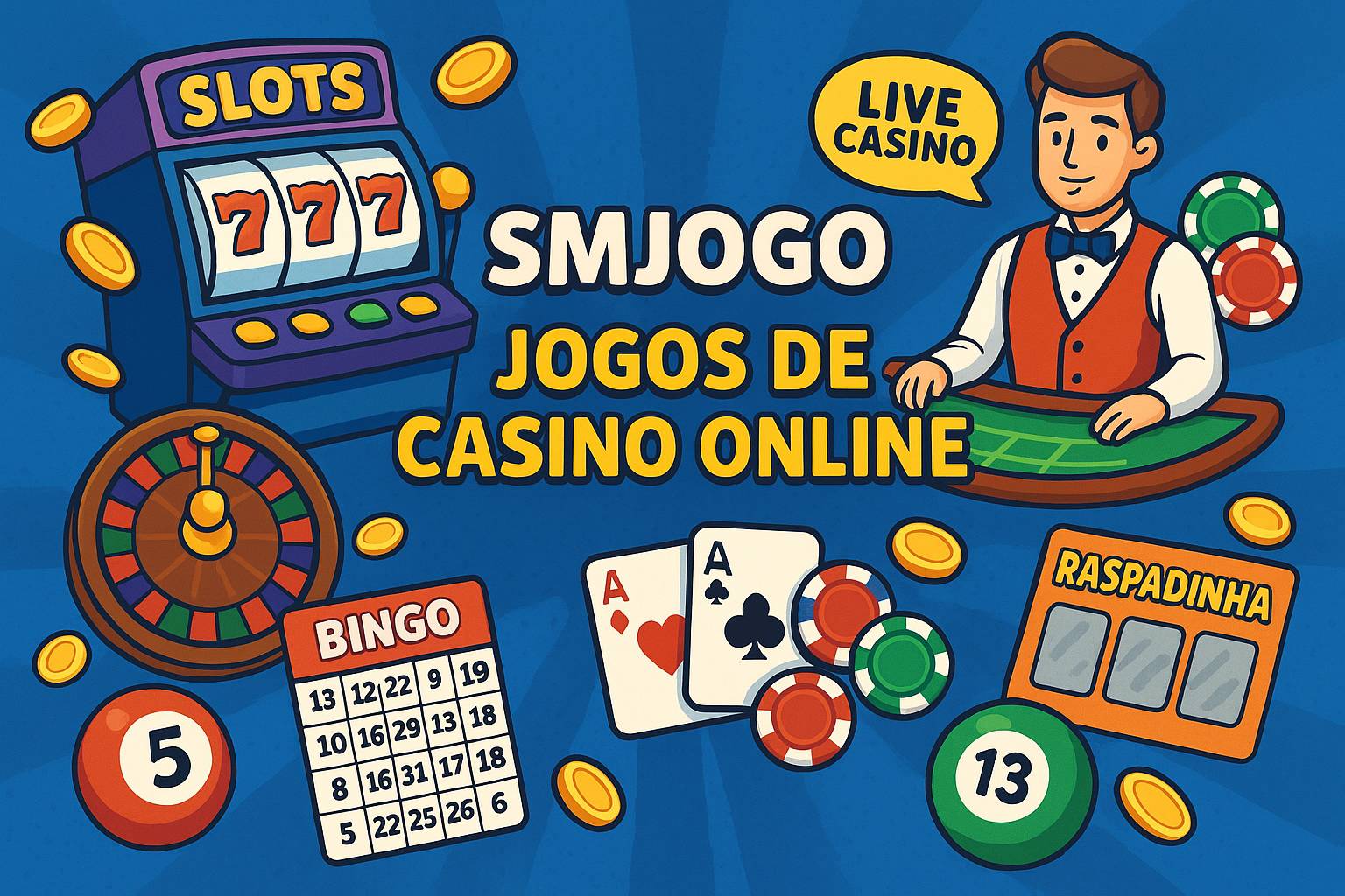 Jogos de cassino online SMJOGO