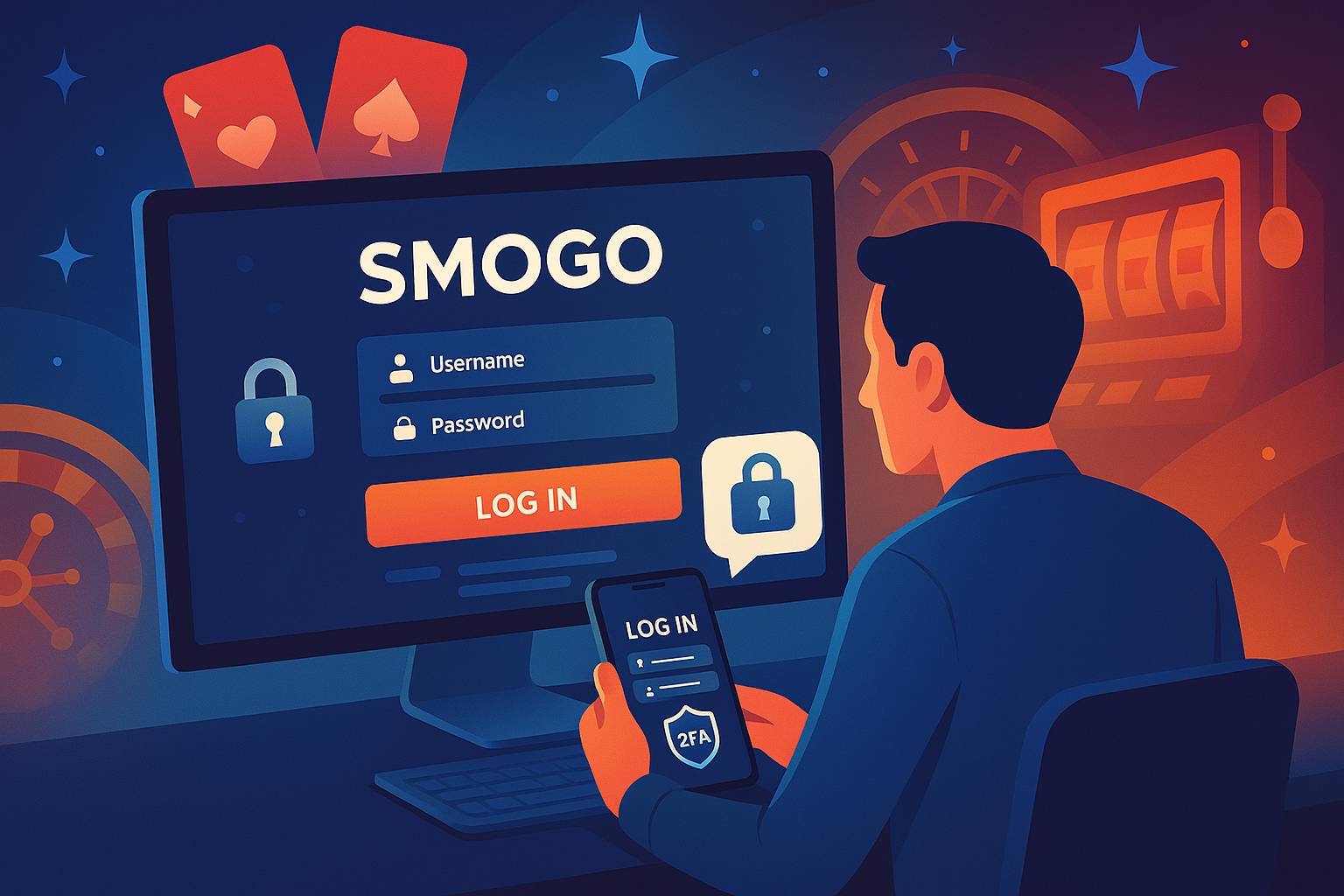 Login no Cassino SMJOGO