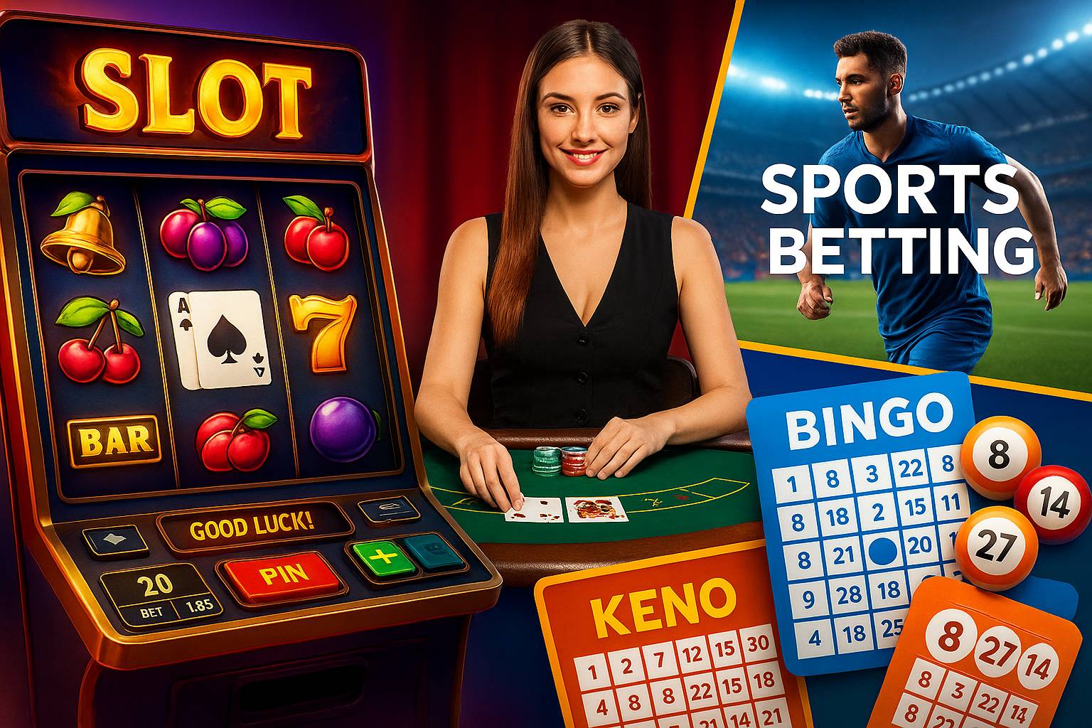 Jogos de cassino online inovadores e emocionantes na NN55
