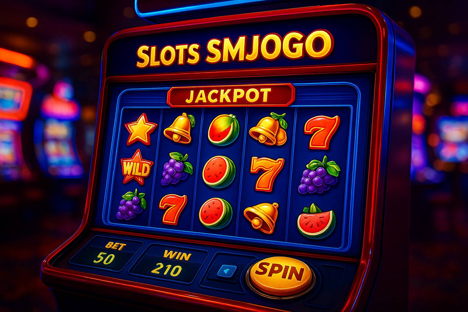 Explore o mundo das slot machines no  SMJOGOCasino